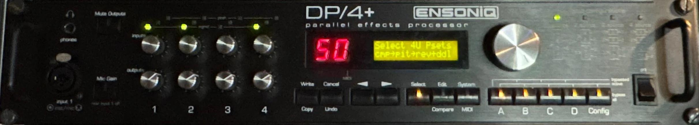 Ensoniq DP/4 +-dressyn'studio-studioenregistrement-beziers
